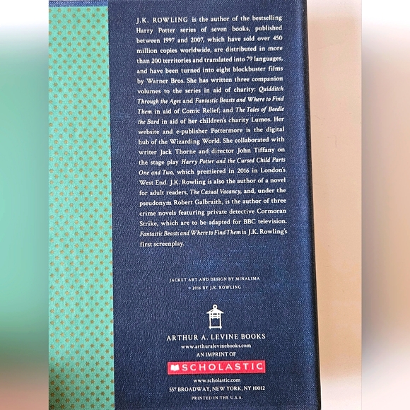 Fantastic Beasts and Where to Find Them by J.K. Rowling - Picture 3 of 5